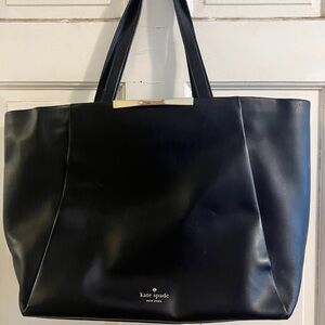 Classic black Kate Spade tote